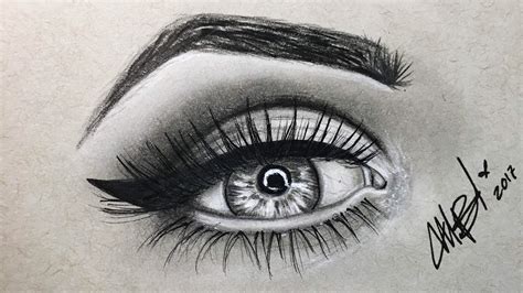 dibujos de ojos faciles